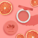 Гелевые румяна Holika Jelly Dough Blusher Ad 02 Grapefruits Jelly, фото 4